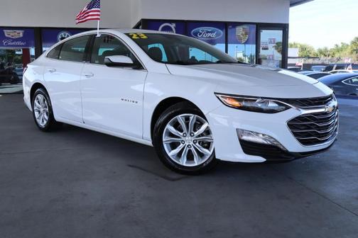 White 2023 Chevrolet Malibu LT