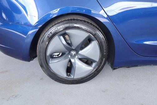 Blue 2018 Tesla Model 3 Mid Range