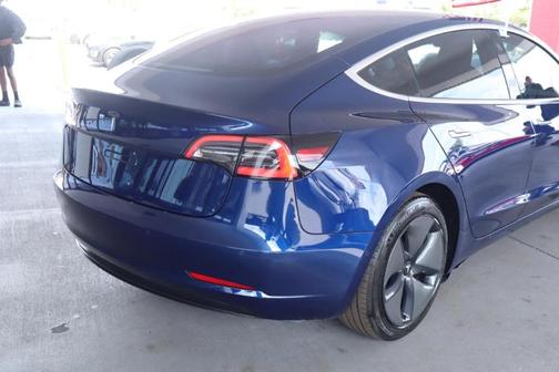 Blue 2018 Tesla Model 3 Mid Range