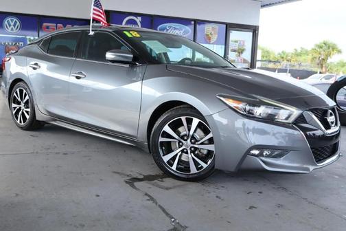 Gun Metallic 2018 Nissan Maxima 3.5 Platinum