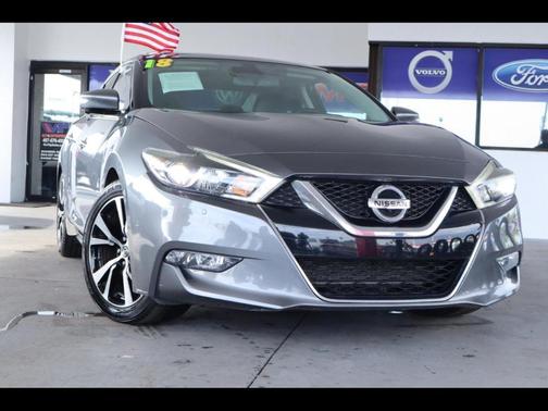 Gun Metallic 2018 Nissan Maxima 3.5 Platinum