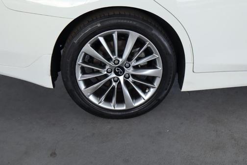 Pure White 2021 INFINITI Q50 3.0t LUXE