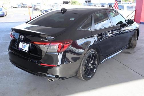 Black 2025 Honda Civic Sport