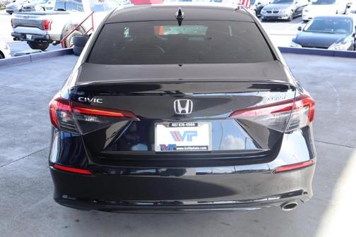 Black 2025 Honda Civic Sport