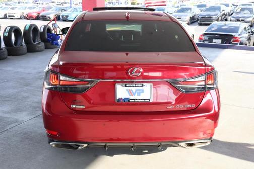 Red 2016 Lexus GS 350 Base