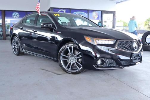 Black 2019 Acura TLX Technology & A-Spec