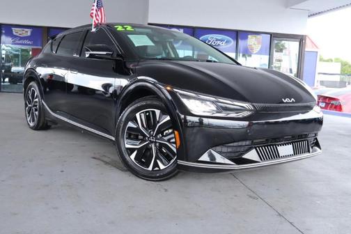 Black 2022 Kia EV6 Wind
