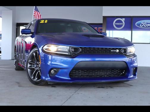 Blue 2021 Dodge Charger Scat Pack