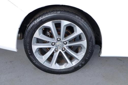 White 2015 Honda Accord EX-L