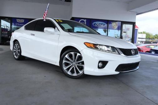 White 2015 Honda Accord EX-L