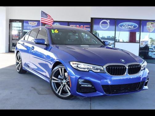 Blue 2019 BMW 330 i xDrive