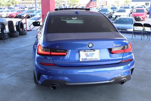 Blue 2019 BMW 330 i xDrive