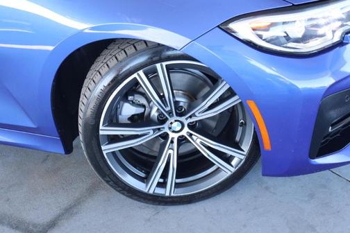 Blue 2019 BMW 330 i xDrive