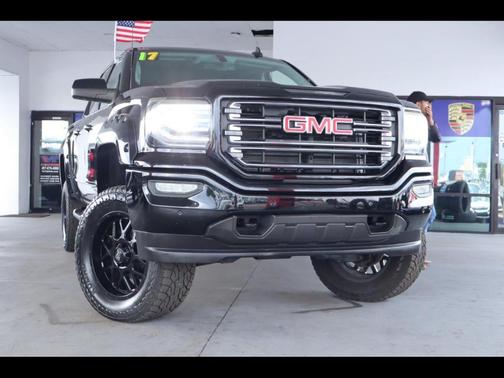 Black 2017 GMC Sierra 1500 SLT