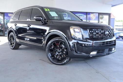 Black 2021 Kia Telluride SX