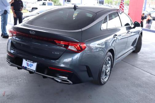 Gray 2021 Kia K5 LXS