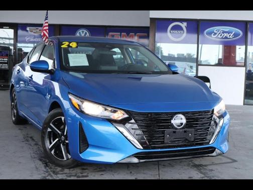 Electric Blue Metallic 2024 Nissan Sentra SV