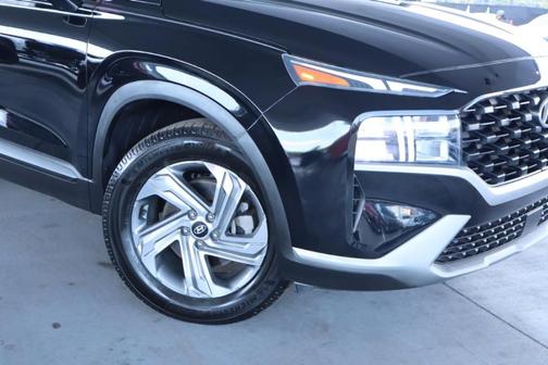 Black 2021 Hyundai SANTA FE SE