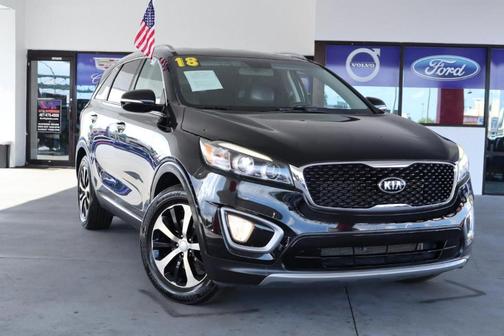 Black 2018 Kia Sorento EX