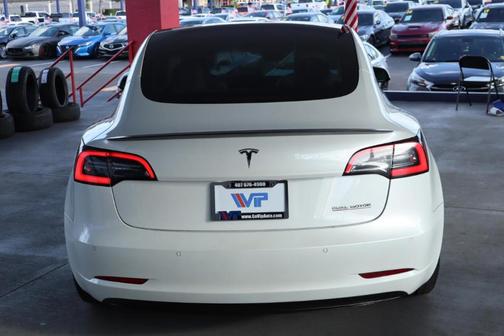 White 2022 Tesla Model 3 Performance