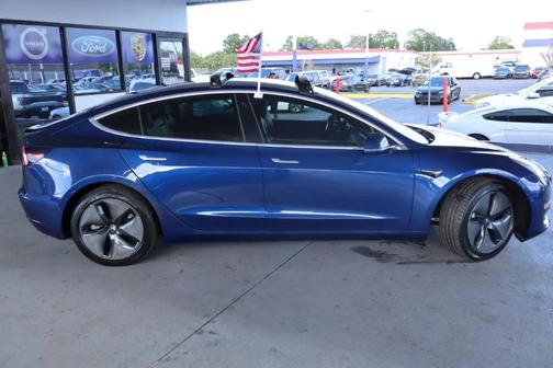 Blue 2019 Tesla Model 3 Mid Range