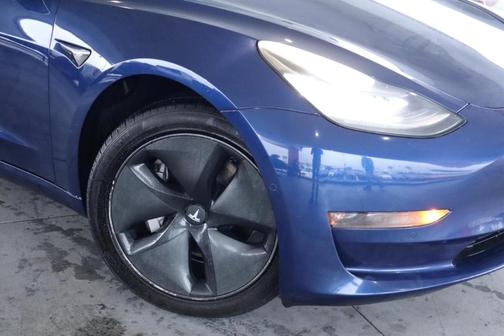 Blue 2018 Tesla Model 3 Mid Range
