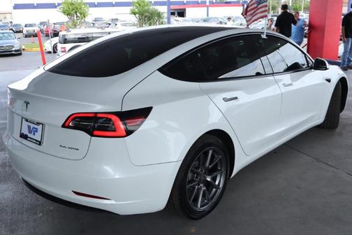 White 2022 Tesla Model 3 Long Range