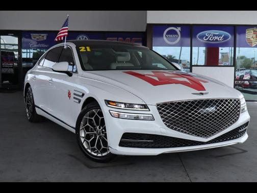 White 2021 Genesis G80 2.5T
