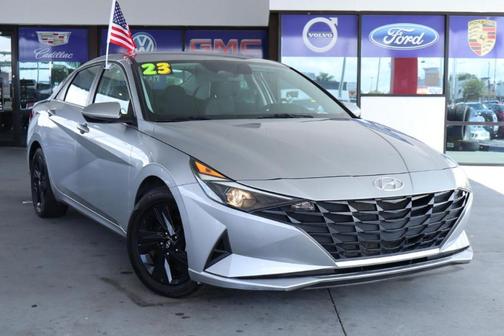 Silver 2023 Hyundai ELANTRA SEL