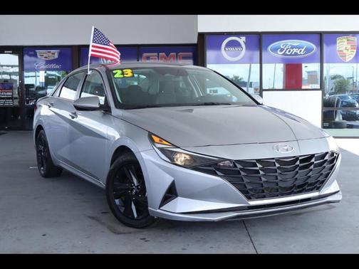 Silver 2023 Hyundai ELANTRA SEL