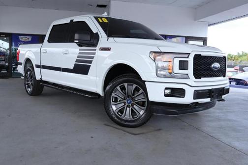 White 2018 Ford F-150 XLT