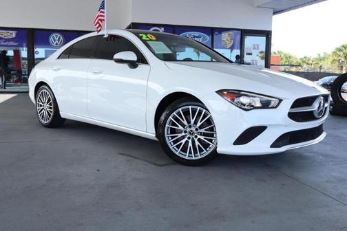 White 2020 Mercedes-Benz CLA 250 Base