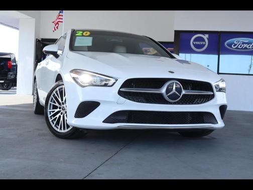 White 2020 Mercedes-Benz CLA 250 Base