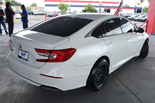 White 2019 Honda Accord LX