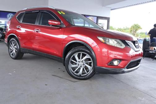 Cayenne Red 2015 Nissan Rogue SL