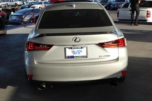 Silver 2015 Lexus IS 250