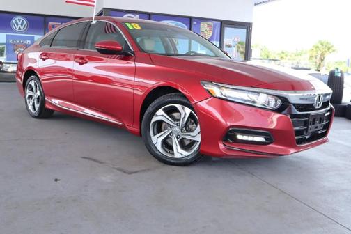 Red 2018 Honda Accord EX-L 2.0T