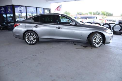 Gray 2020 INFINITI Q50 3.0t LUXE