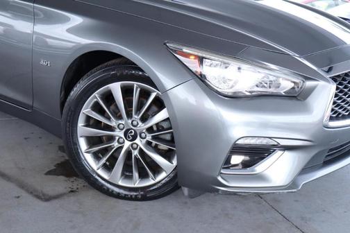 Gray 2020 INFINITI Q50 3.0t LUXE