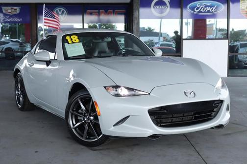 Ceramic Metallic 2018 Mazda MX-5 Miata RF Grand Touring
