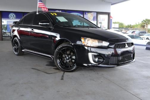Black 2017 Mitsubishi Lancer LIMITED