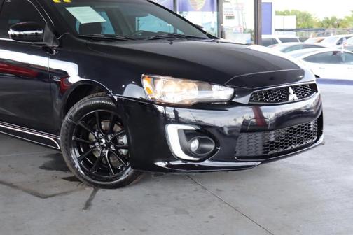 Black 2017 Mitsubishi Lancer LIMITED