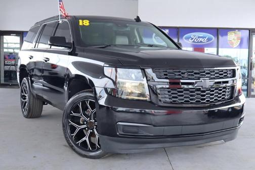 Black 2018 Chevrolet Tahoe LT