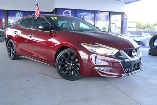 Coulis Red 2017 Nissan Maxima 3.5 SR