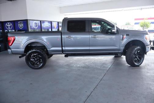 Gray 2021 Ford F-150 Lariat