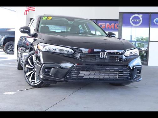 Black 2023 Honda Civic EX