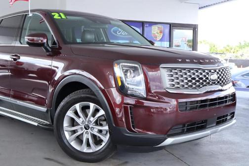 Purple 2021 Kia Telluride LX