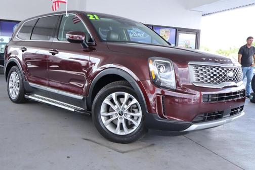 Purple 2021 Kia Telluride LX