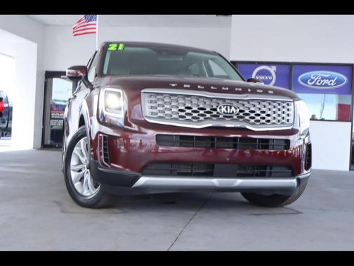Purple 2021 Kia Telluride LX