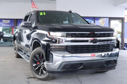 Black 2021 Chevrolet Silverado 1500 LT